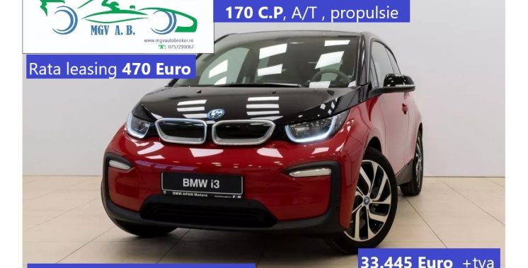 BMW i3,electric,170 C.P,A/T,propulsie,fab.2018,rulaj 0 km